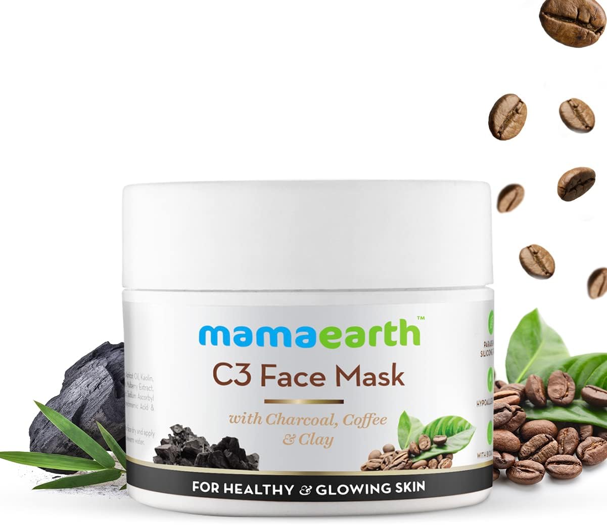 MAMAEARTH C3 Face Mask - View 2 of 6