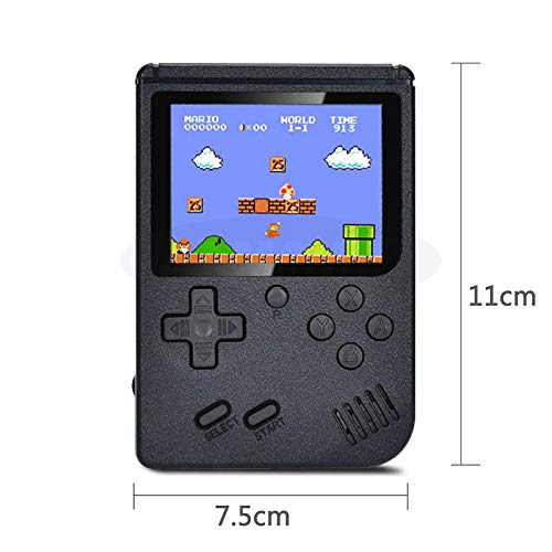 VGRASSP Handheld Video Game Console, Retro Mini Game with 400 Classic Sup Game TV Compatible for Kids, Rechargeable 8 Bit Classic – Colour and Design as per Stock - View 5 of 6