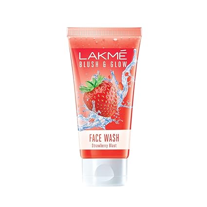 LAKMÉ Blush &amp; Glow Face Wash Strawberry Blast (50g) - View 2 of 7