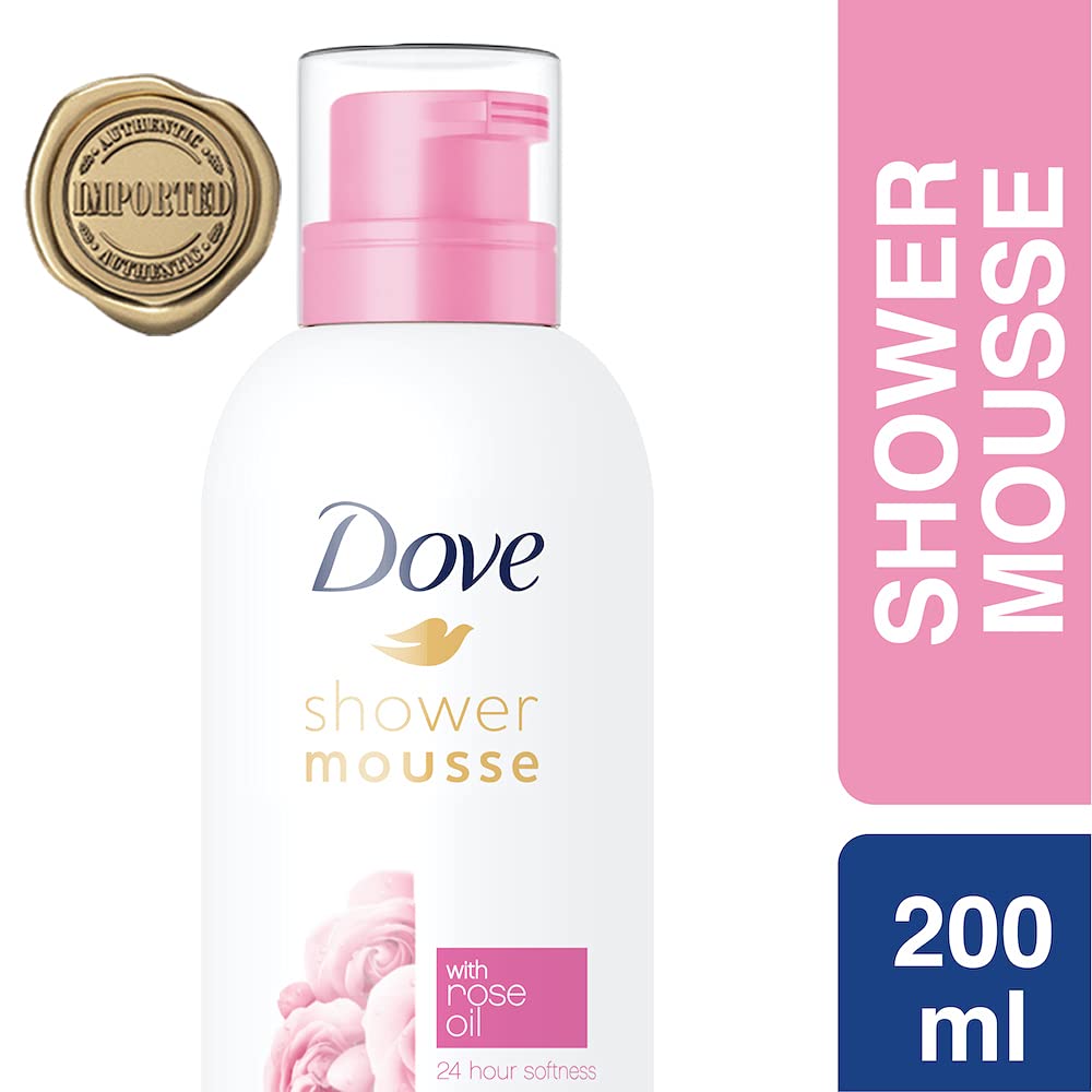Dove Creamy Shower and Shaving Mousse, Gentle Cleanser Infused with ...