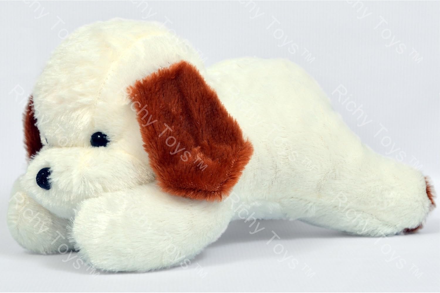 Richy Toys White Dog Cute Plush Soft Toys for Kids Birthday Gift 26 cm - View 2 of 3
