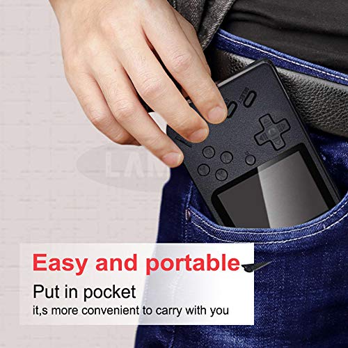VGRASSP Handheld Video Game Console, Retro Mini Game with 400 Classic Sup Game TV Compatible for Kids, Rechargeable 8 Bit Classic – Colour and Design as per Stock - View 4 of 6