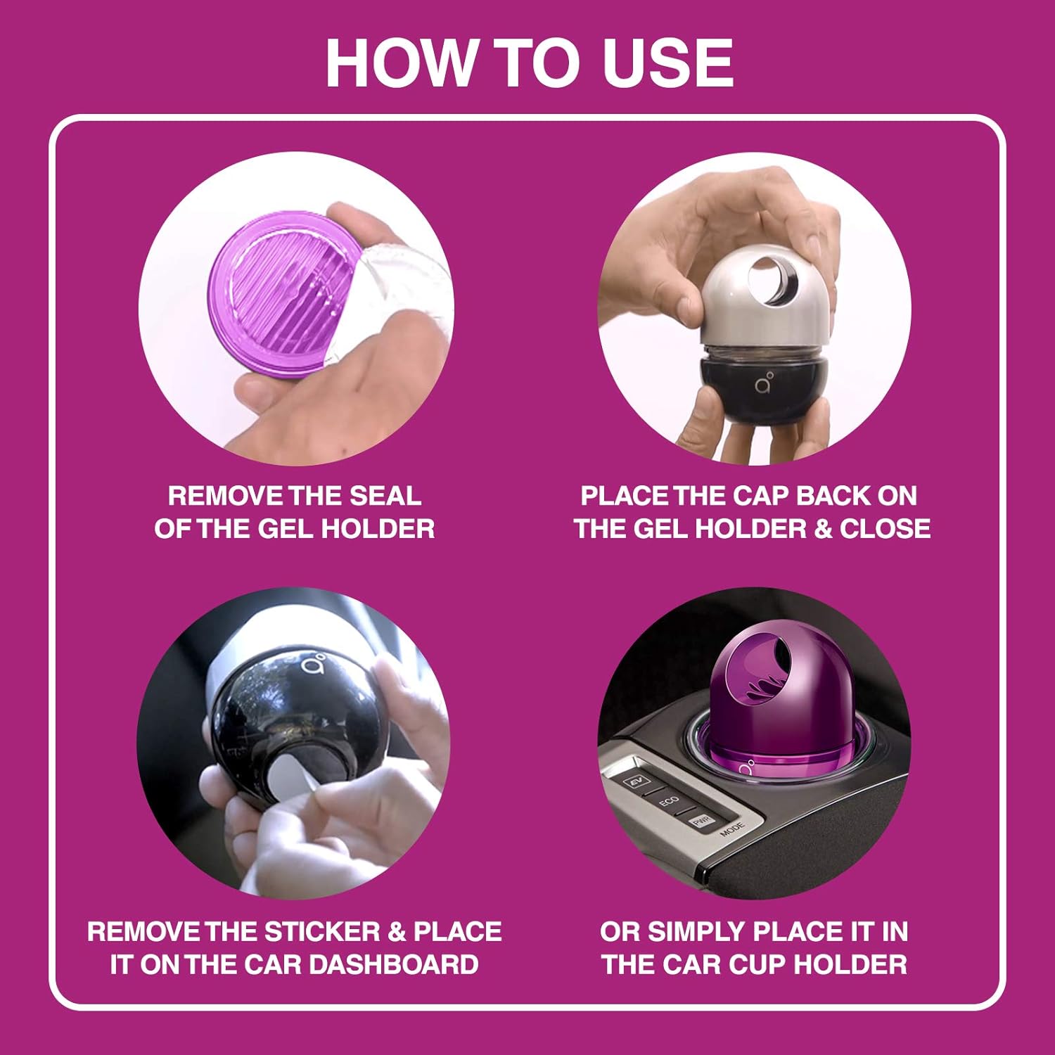 Godrej aer twist, Car Air Freshener, Long-lasting, Spill-proof - Rich Irish Cocktail (45g) - Image 2