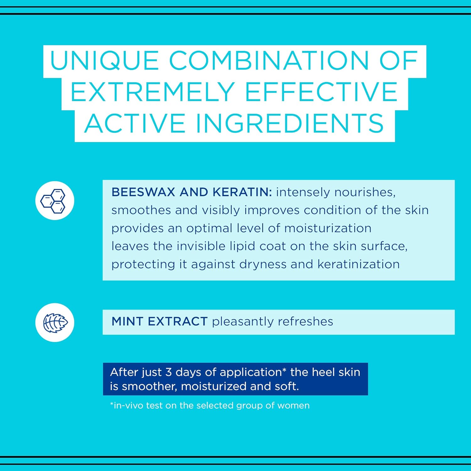 Eveline Cosmetics Revitalum Cream-compress for Cracked Heels 8 in 1 | 75 ML | Moisturising Foot Cream for Cracked Heels Treatment | 25% UREA | Fast-absorbing Formula | Refreshing Mint Extract - View 5 of 5