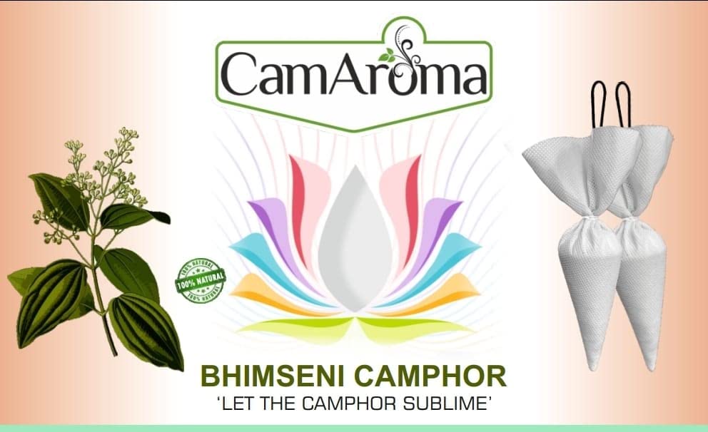 Vadalia's CamAroma Sandlwood Camphor Cone Air Freshener for Room Car and Mosquito Repellent (Pack of 2) - View 5 of 6