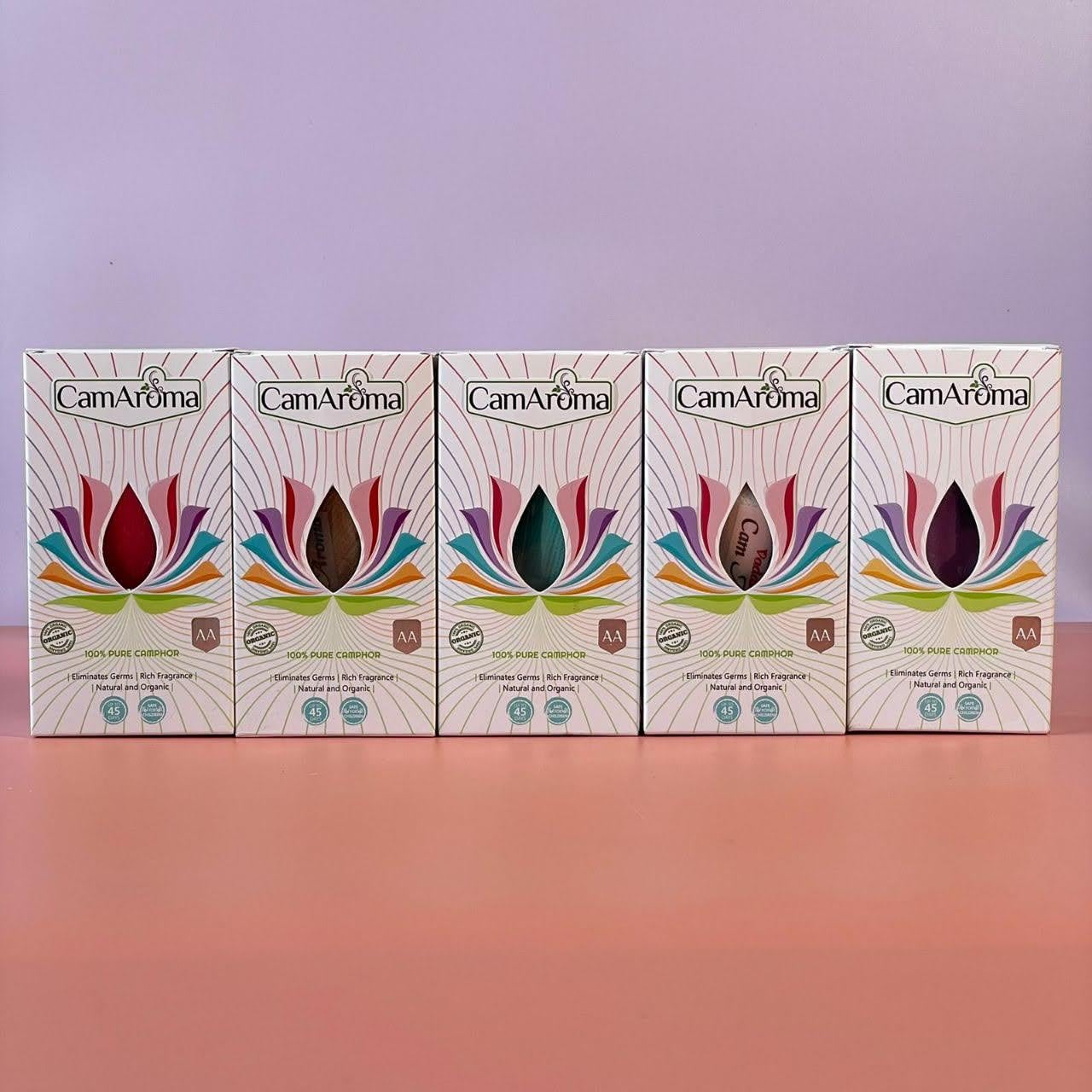 Vadalia's CamAroma Sandlwood Camphor Cone Air Freshener for Room Car and Mosquito Repellent (Pack of 2) - View 4 of 6