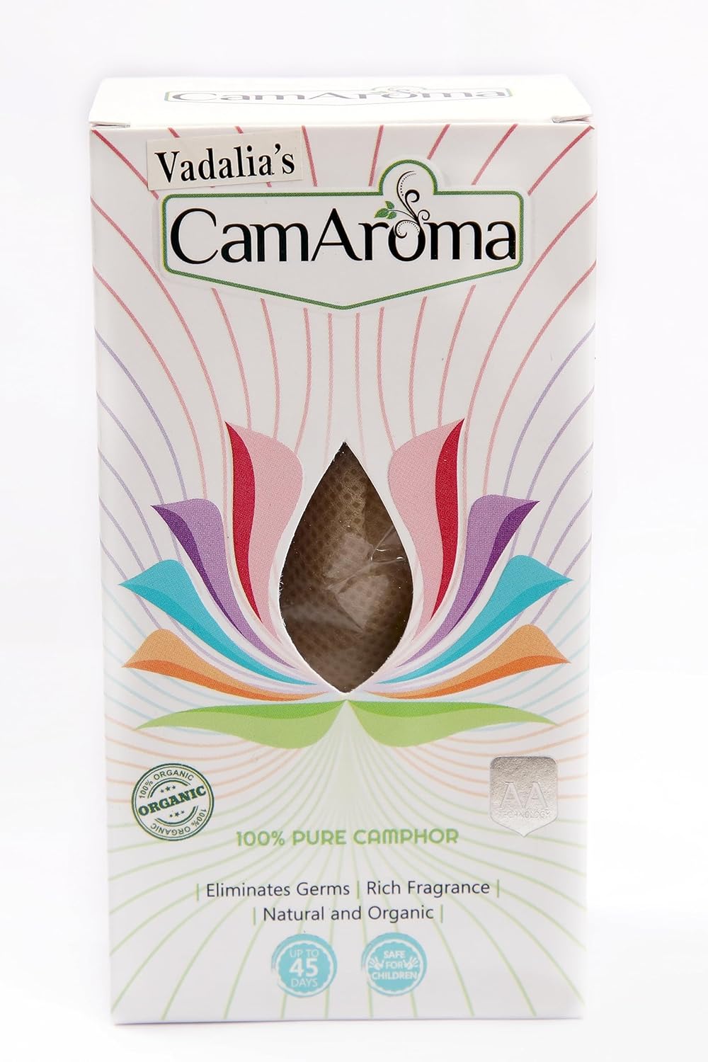 Vadalia's CamAroma Sandlwood Camphor Cone Air Freshener for Room Car and Mosquito Repellent (Pack of 2) - View 3 of 6