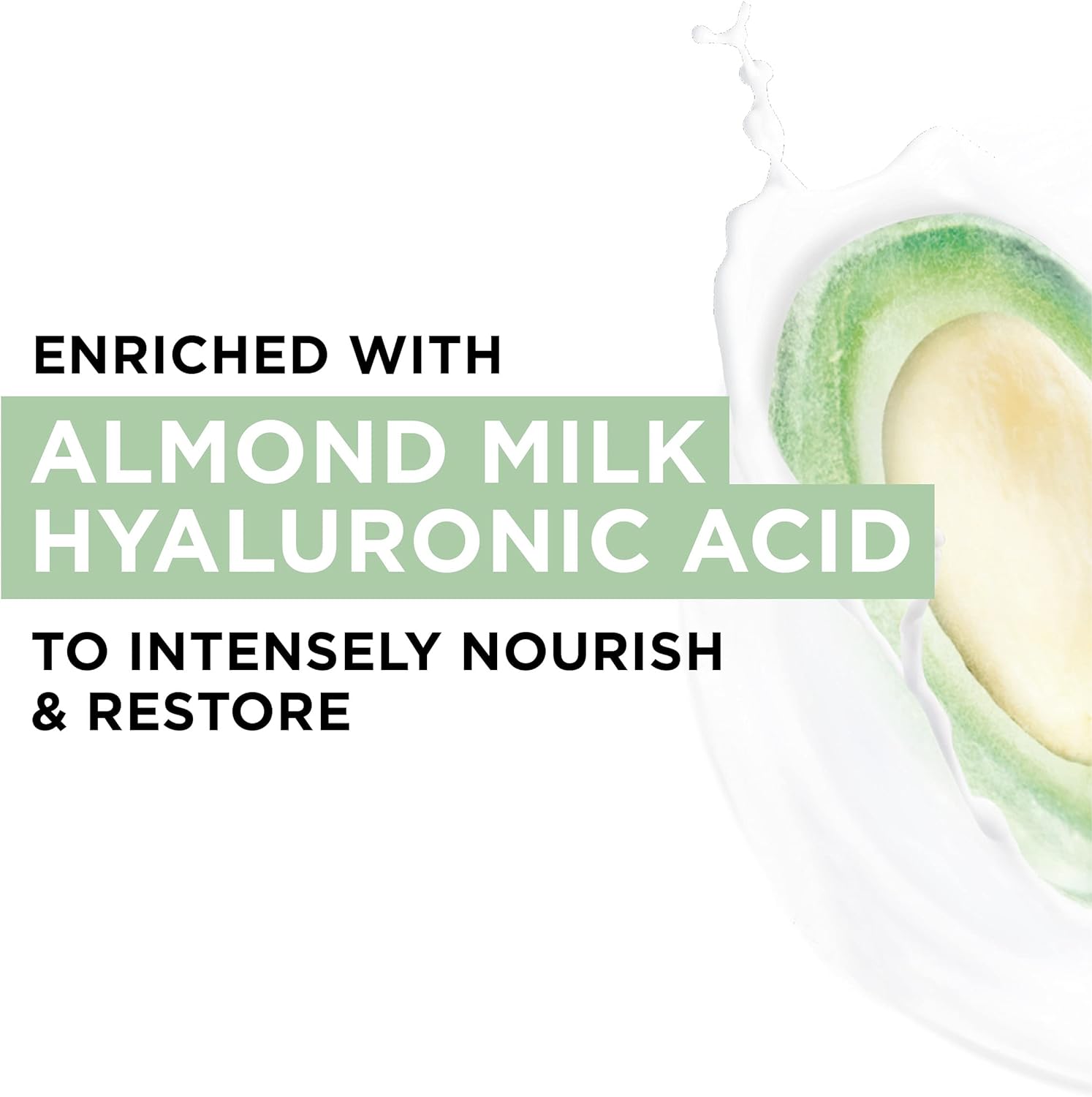 Garnier Nutri Bomb Milky Sheet Mask, With Almond Milk and Hyaluronic Acid for Hydrated Glowing Skin, Intensely Nourishing &amp; Restoring Milky Face Masks, Vegan Tissue - View 3 of 5