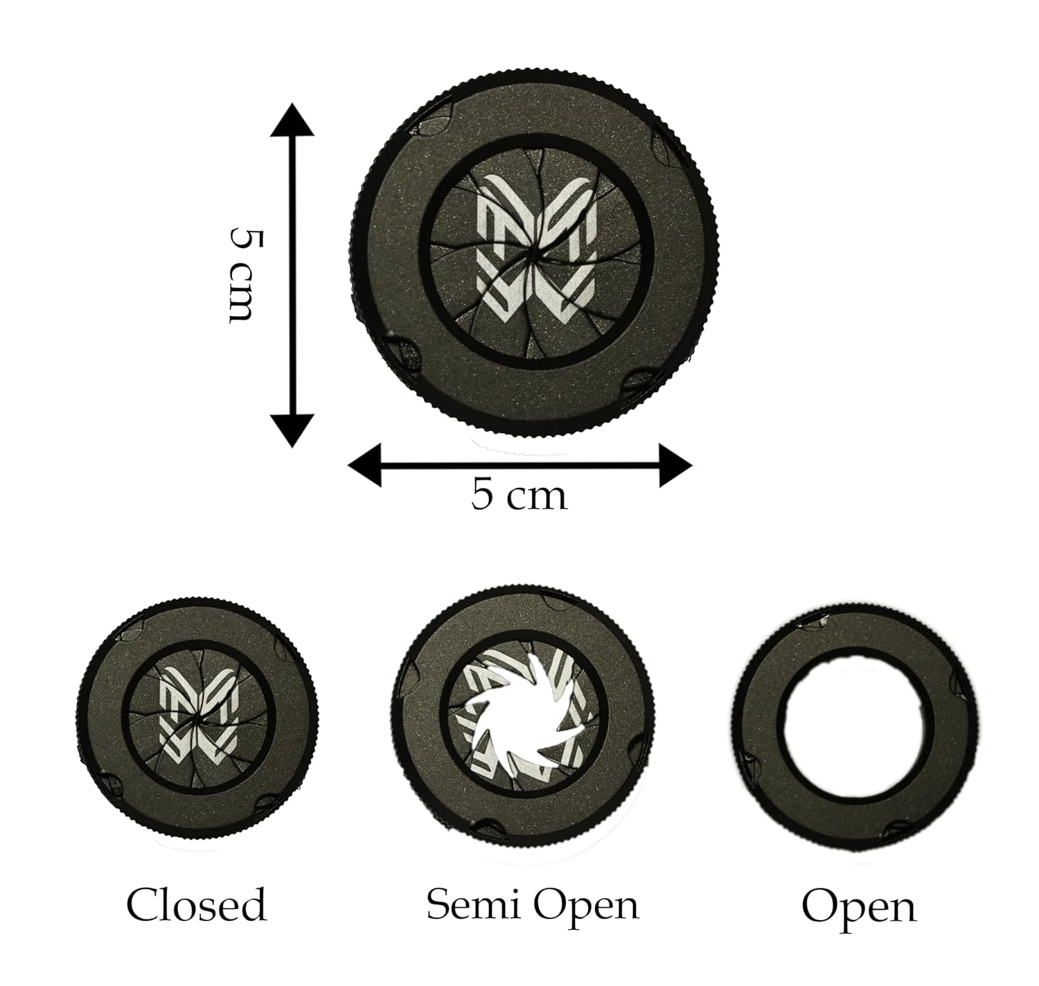 MR WAGON - Protective Car Engine Start Stop Button Cover -Open Close Ignition Cap for Bike and Car -Decorative Car Push Button Cover- Auto Accessories for Car Interior- Suitable for All Universal Cars - View 3 of 5