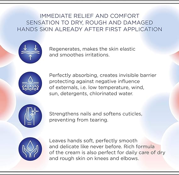 Eveline Cosmetics Extra Soft Moisturising Hand and Nail Repair Cream 3in1 (100ml) - View 5 of 7