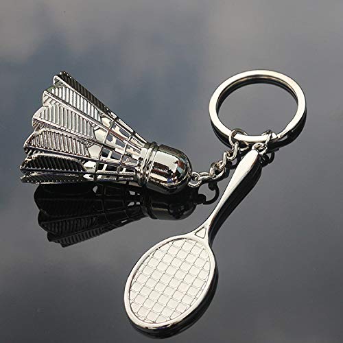 RainSound Metal Badminton Sports Keychain for Men or Girl - View 2 of 4