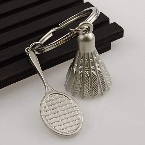 RainSound Metal Badminton Sports Keychain for Men or Girl - View 3 of 4