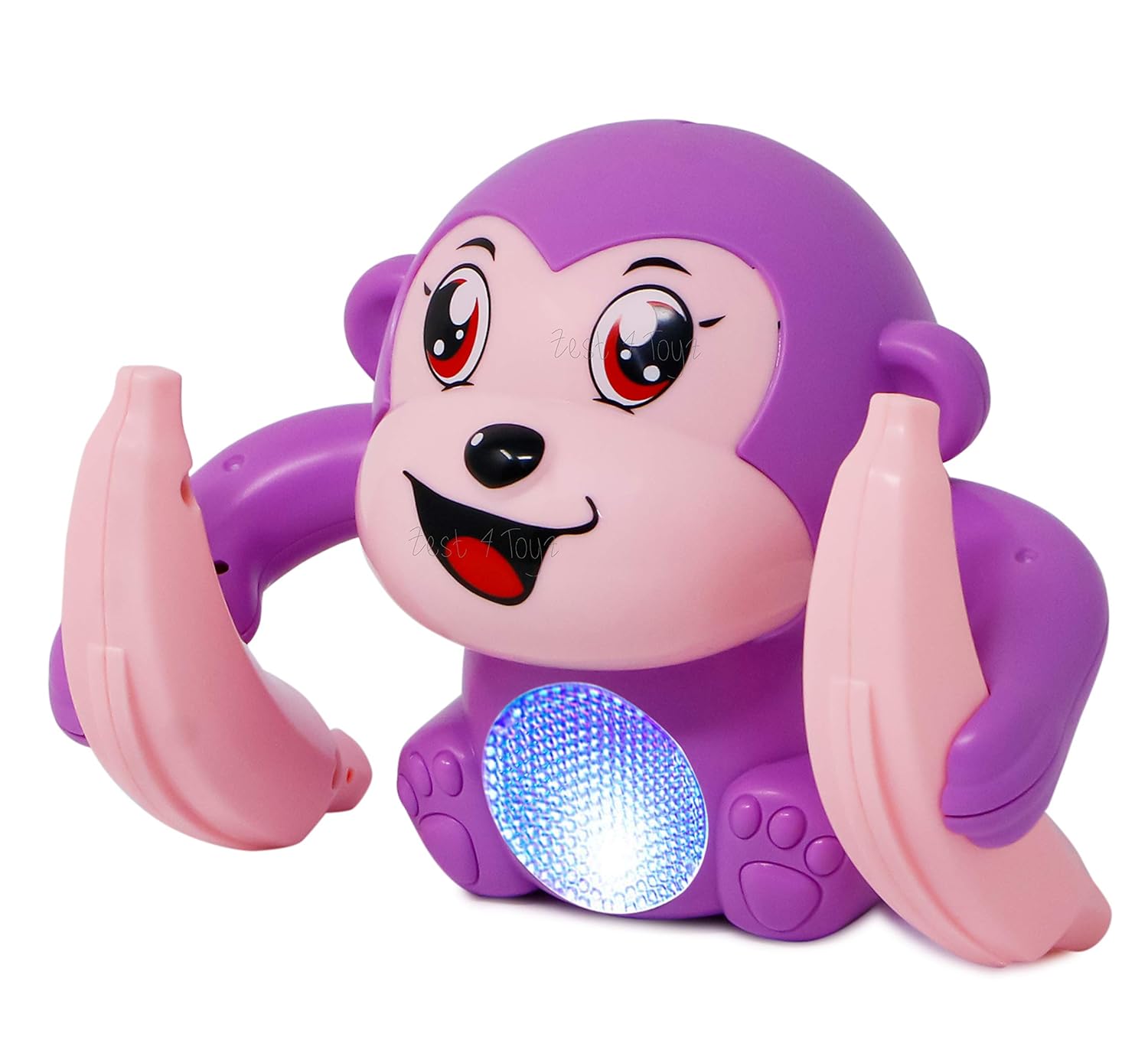 Zest 4 Toyz Voice Control  Dancing and Spinning Rolling Tumbling Monkey Sound Toy for Kid with Flashing  Light &amp; Dynamic Sound - Related product