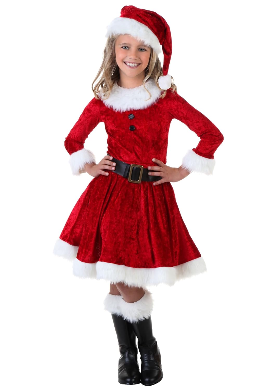 FancyDressWale Miss Santa Costume For Christmas, Red (Boots not Included) - Shop at Colombo Mall