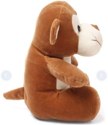 Babique Plush Soft Toy Cute Kids Animal Home Decor Boys/Girls/Baby (28 Cm, Monkey) - View 2 of 2
