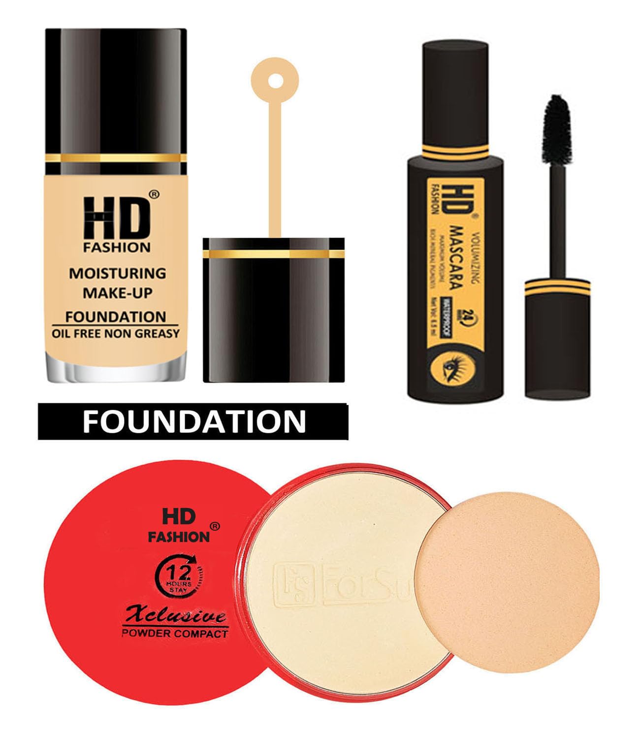 HD Fashion 15 Pcs. Xclusive Radiant Glow Makeup Kit For Women - View 6 of 6