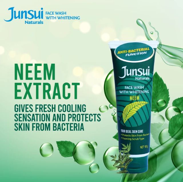 Junsui Naturals Face Wash With Whitening Neem (100g) - View 4 of 4