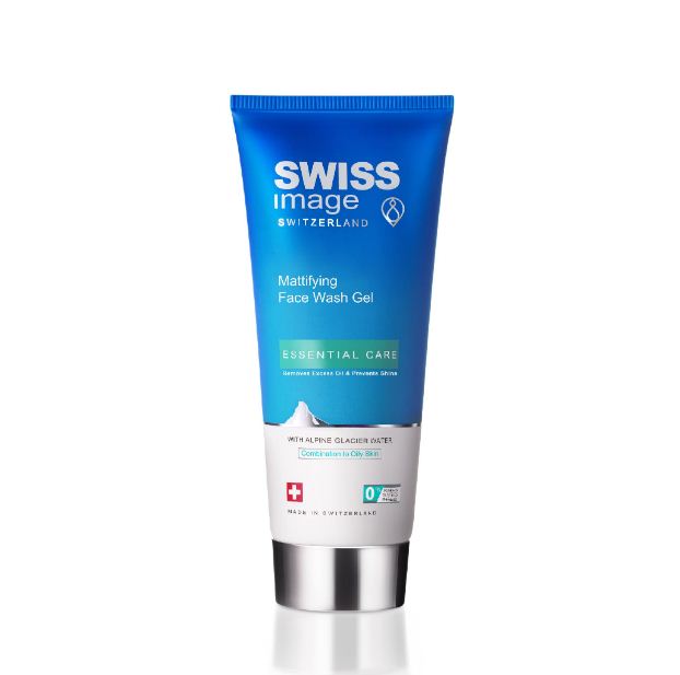 Swiss Image Switzerland Mattifying Face Wash Gel Essential Care with Alpine Glacier Water For Combination to Oily Skin (200ml) - View 2 of 6