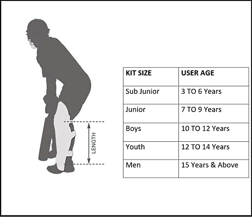 Klapp Smart Addition Popular Willow Cricket Kit with Stumps and Cricket Ball for Boys and Adult (3) - View 3 of 4