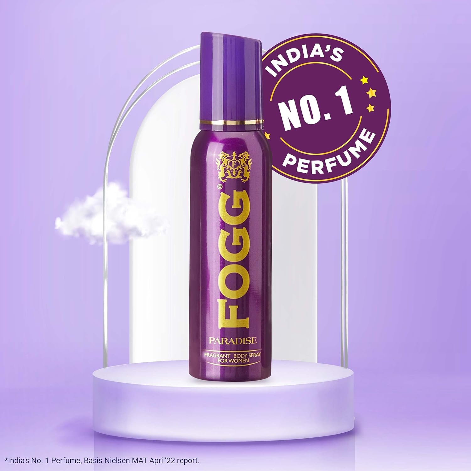 Fogg Paradise No Gas Deodorant For Women, Long-Lasting Perfume Body Spray, 150ml (Floral, Fresh) - View 2 of 3