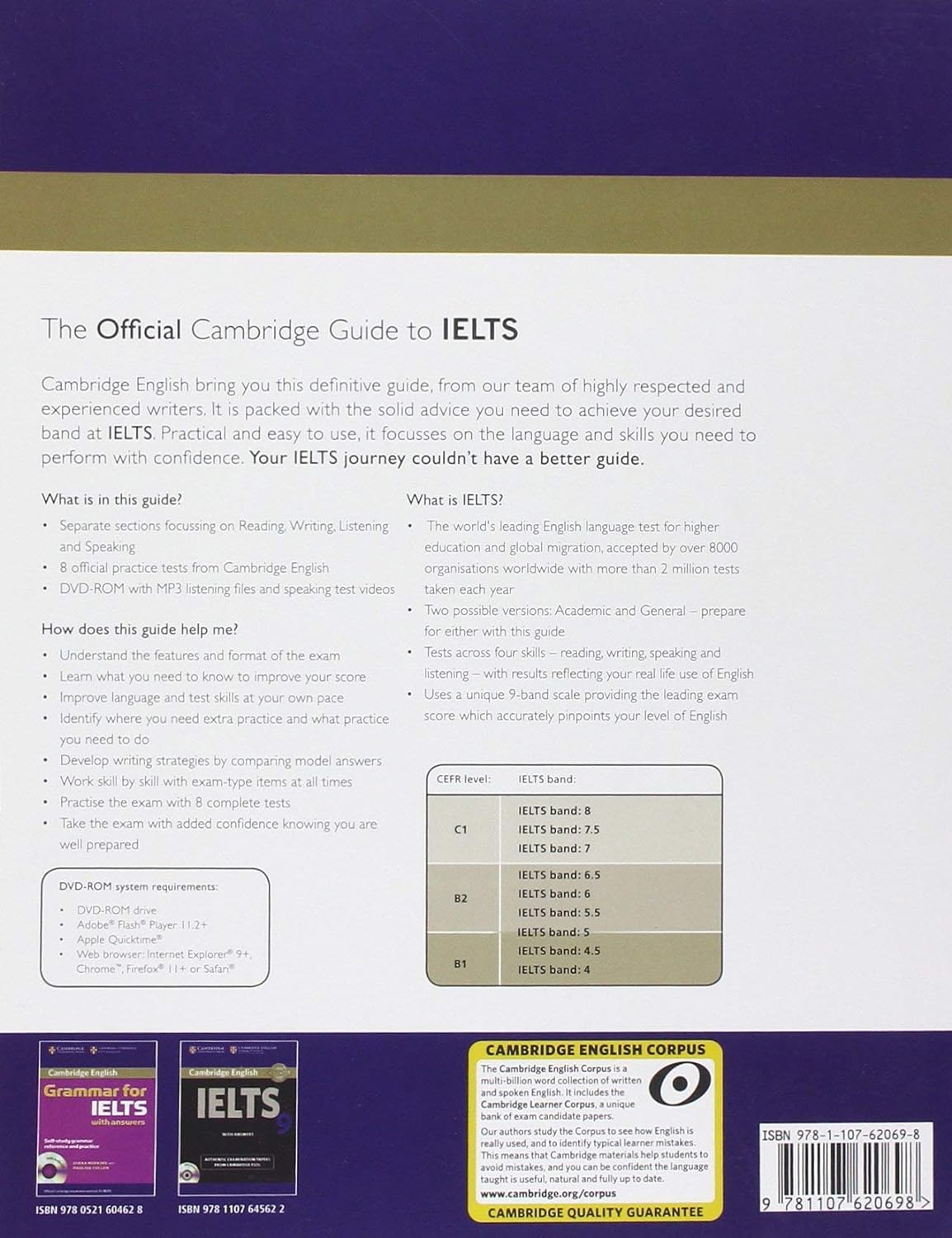 The Official Cambridge Guide To Ielts Student's Book With Answers With Dvd Rom Paperback - View 3 of 4