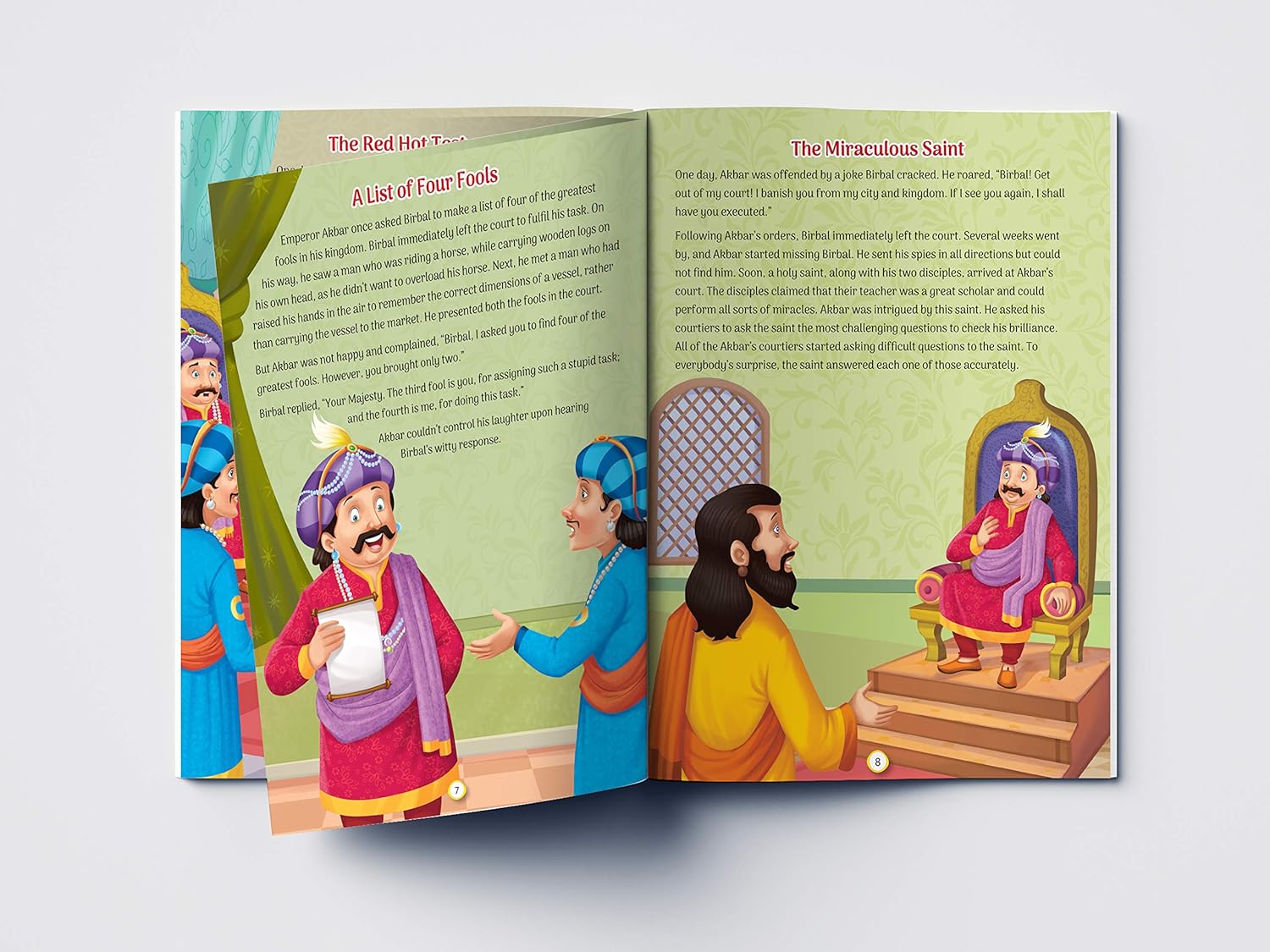 Witty Stories Of Akbar And Birbal - Volume 6: Illustrated Humorous Stories For Kids Paperback - View 4 of 6