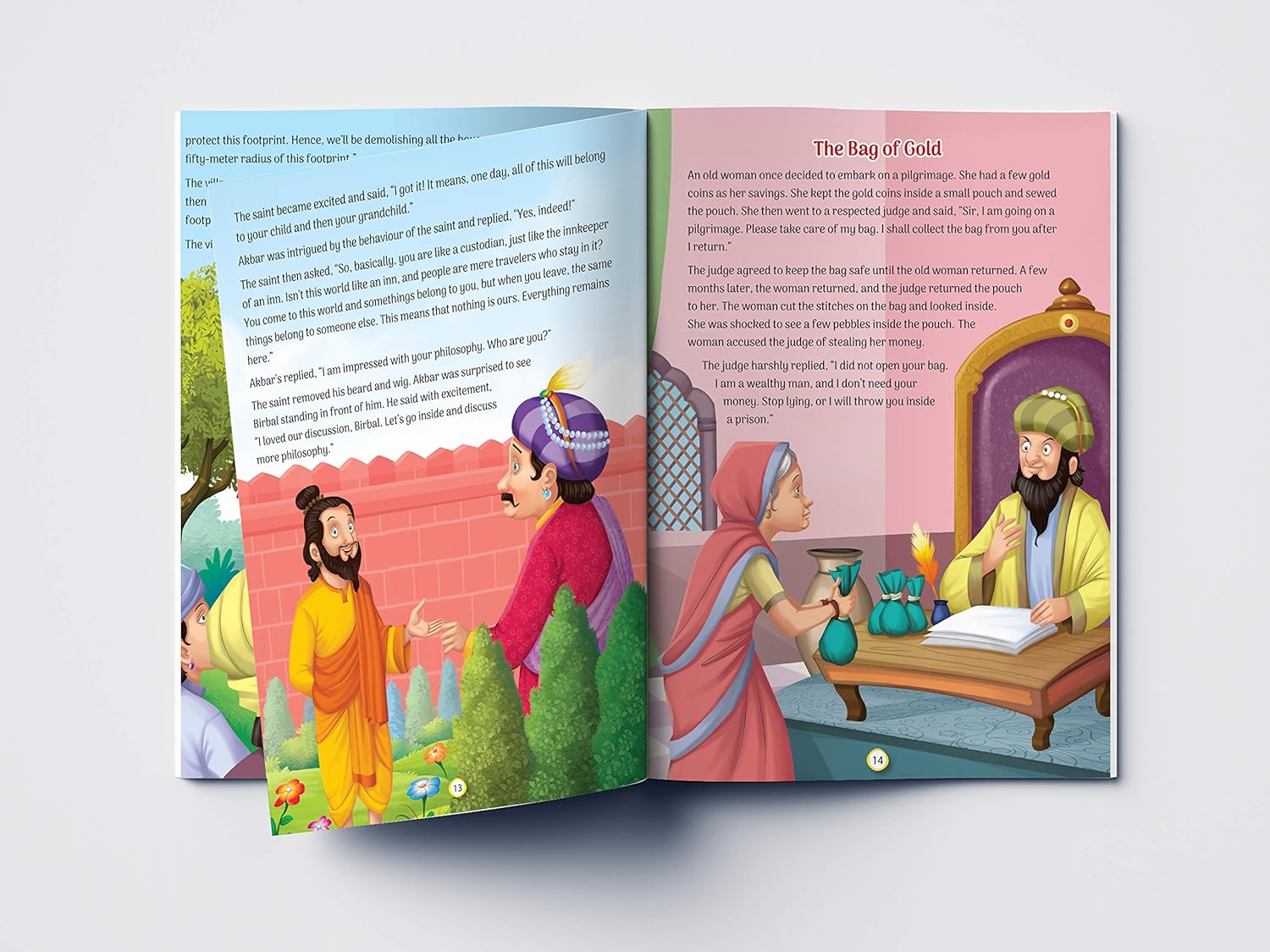 Witty Stories Of Akbar And Birbal - Volume 6: Illustrated Humorous Stories For Kids Paperback - View 6 of 6