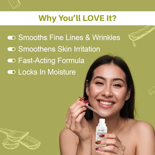 Glowelle 0.3% Retinol Beginners Friendly Face Serum, Night Serum With Bakuchiol To Reduce Fine Lines &amp; Anti-ageing, Wrinkle Corrector for Women &amp; Men - 30ml  (FROM INDIA) NUSS - Image 6