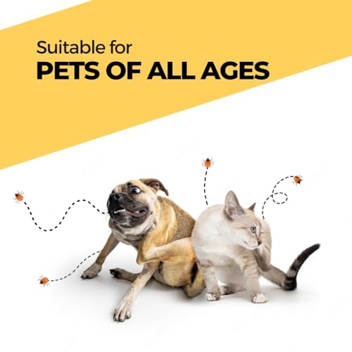 Moe Puppy Anti Tick Spray (100 ml) for Pets, Natural, Long-Lasting Protection, with Lemongrass, Citronella, Eucalyptus, Rosemary Oils, Aloe Vera Extract (FROM INDIA) NUSS - View 4 of 6