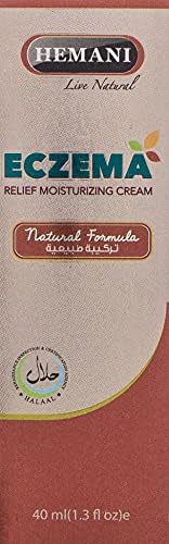 Hemani Eczema Relief Moisturising Cream - 40 ml, 100% Natural Moisturizing Cream, Helps To Relieve Itching, Reduce Inflammation, Relieves Eczema (FROM DUBAI) FAAZ - View 3 of 3