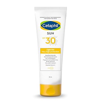 Cetaphil Sun SPF 30 Sunscreen Gel (100ml) – Hydrating, Nourishing & Chemical-Free Sun Protection - Related product