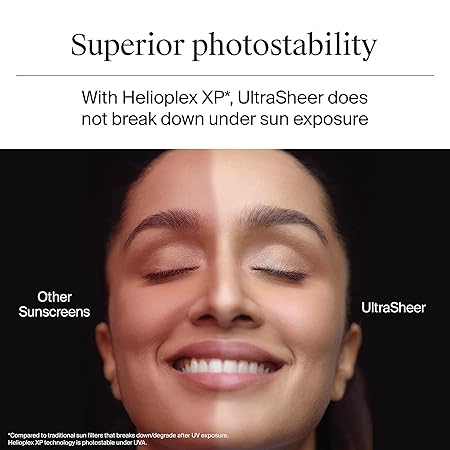 Neutrogena UltraSheer Sunscreen SPF 50+ PA++++ (80g) – Broad Spectrum, Blue Light Protection, No White Cast, Water-Resistant & Ultra-Light for All Skin Types - View 3 of 4