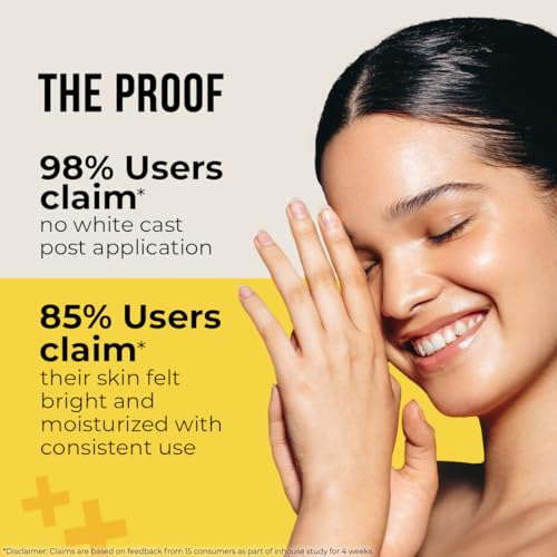 Dr. Sheth's Ceramide & Vitamin C Sunscreen SPF 50+ PA+++, In-Vivo Tested, Brightening & Barrier-Boosting Formula, No White Cast, Non-Greasy & Fast Absorbing, UVA/UVB & Blue Light Protection, For All Skin Types , 50g - View 2 of 5