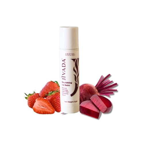 Jivada Tinted Lip Balm with SPF for Dry, Dark and Chapped Lips, 12-Hour Hydration, Beetroot, Shea Butter and Vitamin E, Brightening, Glossy, Non-Sticky, For Men and Women, Soft Glossy Finish, Paraben and Sulphate-Free, 5g    - Related product