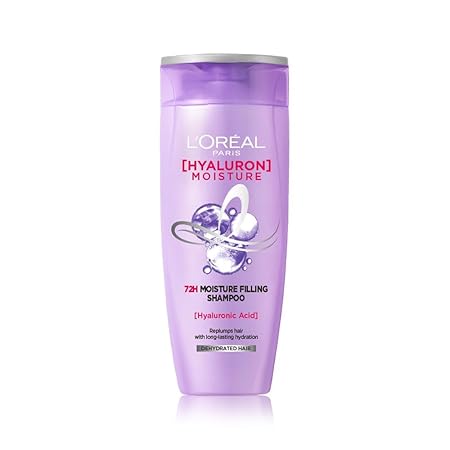 L'Oréal Paris Hyaluron Moisture 72HR Moisture Filling Shampoo with Hyaluronic Acid, 180ml – For Frizz-Free, Hydrated, and Bouncy Hair Full of Life - Related product