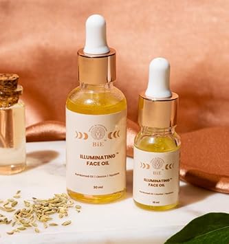BiE (Beauty In Everything) Illuminating Face Oil with Squalane & Kumkumadi – Instant Glow & Radiance for Dry, Combination & Sensitive Skin | Fragrance-Free Face Oil for Men & Women | 30ml - Related product