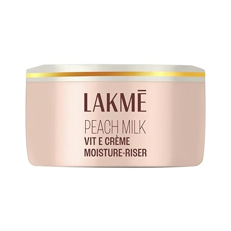 Lakmé Peach Milk Soft Crème Moisturizer, 250g, Lightweight Daily Face Cream with Vitamin E, for Soft, Glowing, Non-Oily Skin, 24-Hour Moisture - View 3 of 5