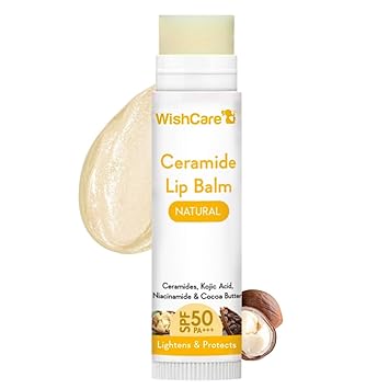 WishCare Lip Balm with SPF 50 PA+++ - Brightening Lip Balm for Dark Lips with Kojic Acid & Niacinamide - SPF lip balm for Women & Men 5g - Related product