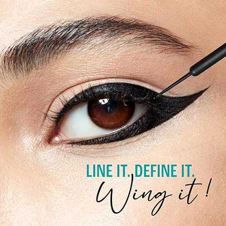 Lakme Eyeconic Liquid Eye Liner, Black, Long Lasting Matte Waterproof Liner - Smudge Proof, Transfer Proof Eye Makeup for 24 hrs, 4.5 ml - View 3 of 4