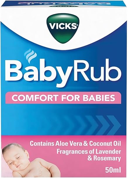 Vicks BabyRub 50ml, Specifically for Babies-Moisturize, Soothe and Relax your baby - View 3 of 4