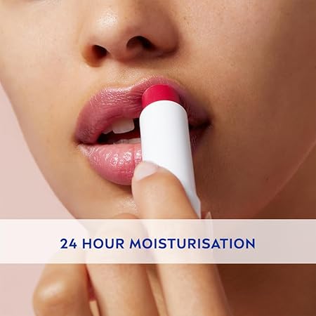 NIVEA Cherry Shine Lip Balm, 4.8g, 24H Melt-in-Moisture Formula, with Natural Oils, Glossy Finish (Pack of 1) - View 2 of 5