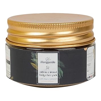 Hiorgganiks Body And Face Pack With Saffron, Rose, Almond And Turmeric (50 Gram) NW - Related product
