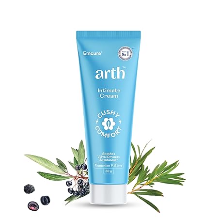 Arth Intimate Care Cream – Feminine Hygiene Cream for Dryness & Itch Relief | pH Balanced (3.5–4.5) | Enriched with Austrian Tea Tree Oil | Personal Care for Women | 30g - Related product