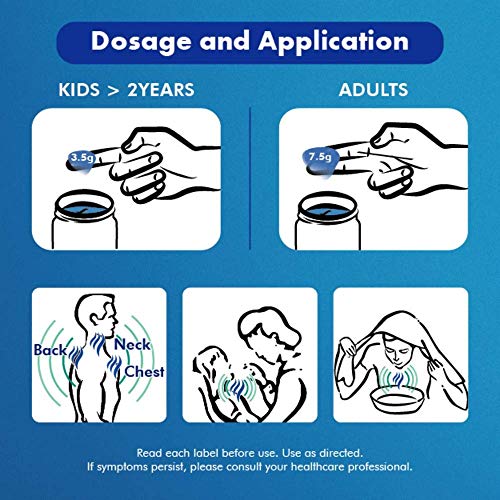 Vicks Vaporub 50ml ml Relief From Cold, Cough, Blocked Nose, Headache, Body Ache, Muscular Stiffness And Breathing Difficulty - View 3 of 4