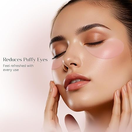 SeoulSkin Snail Mucin Under Eye Serum Patches (32 Pcs) – Korean Eye Patches designed to reduce dark circles and puffiness. Hydrates and repairs delicate under-eye skin with Niacinamide and Hyaluronic Acid. Paraben-free, sulphate-free, and cruelty-free formula. - View 3 of 4