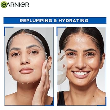 Garnier Skin Naturals, Serum Mask, Hydrating & Soothing, Hydra Bomb Pomegranate Mask, 1 pc, 28g - View 3 of 4