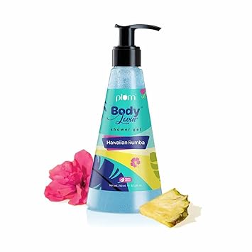 Plum Bodylovin Hawaiian Rumba Shower Gel SLS Free Body Wash for Women and Men Long Lasting Beachy Fragrance Body Cleanser with Aloe Infused Nourishing Formula for Soft and Smooth Skin 240ml - View 5 of 5