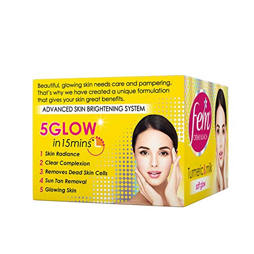 Fem Turmeric Herbal Fairness Creme Bleach,8g - View 2 of 4