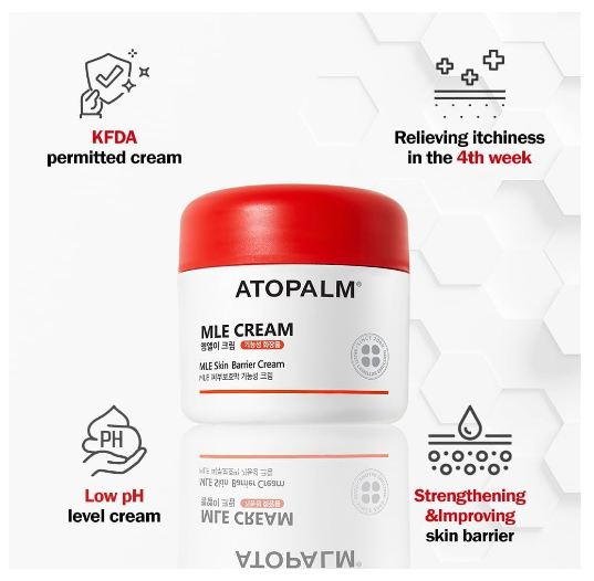ATOPALM MLE Cream 100ml Premium Baby Face and Body Moisturizer, Daily Long-lasting Moisturizing Facial Cream, Gentle Baby Skincare Kbeauty - View 3 of 4