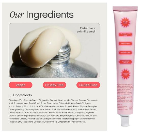 TOPICALS FADED Serum Vegan, Gluten-Free and Cruelty-Free- 1.7OZ/50ML(NEW VERSION) - View 3 of 4